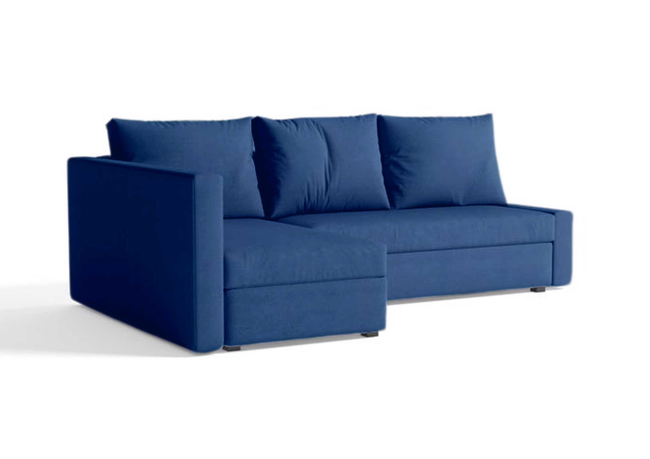 Granatowy narożnik rozkładany